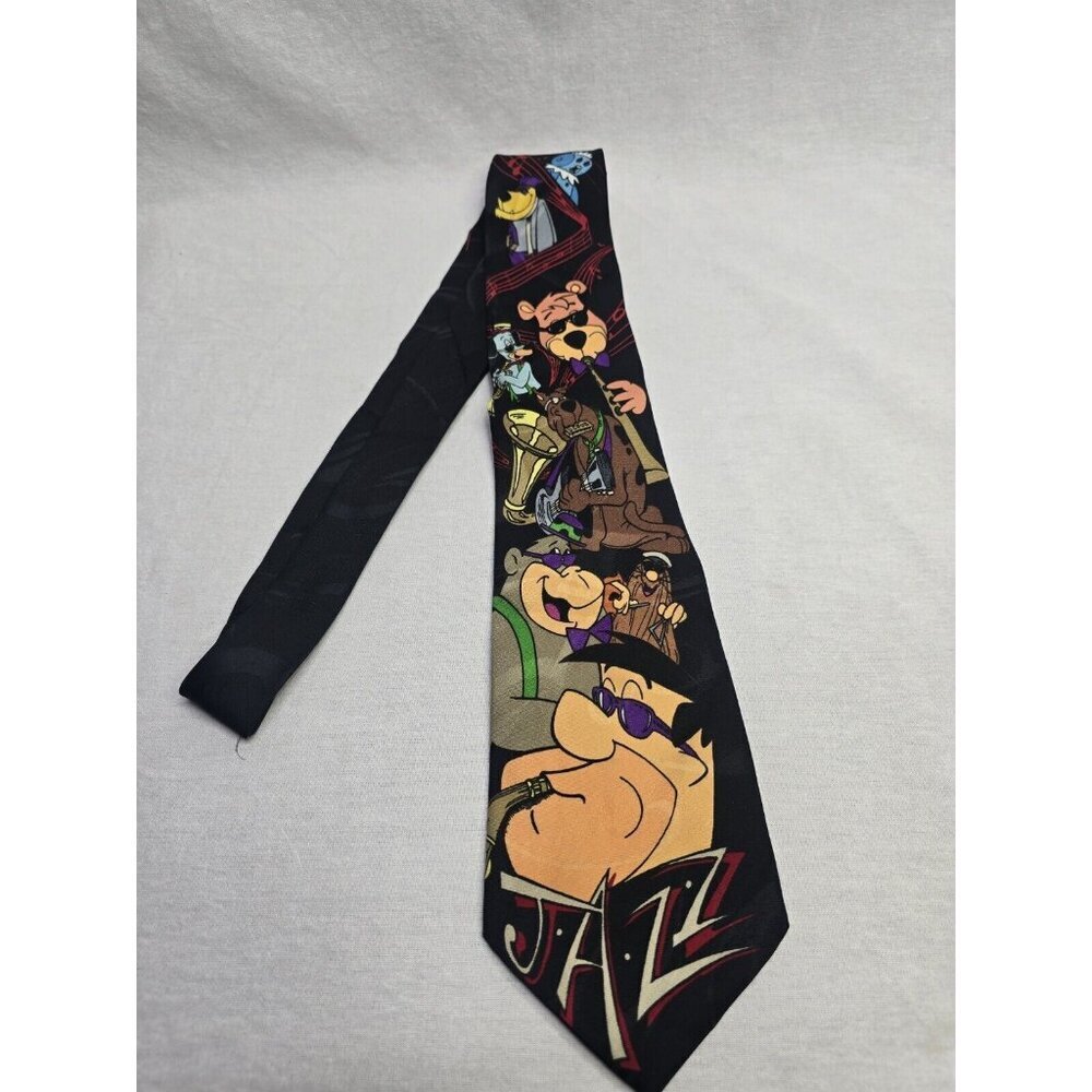 Vintage Warner Bros Jazz Lakeside Apparel- Mens Novelty Cartoon Tie